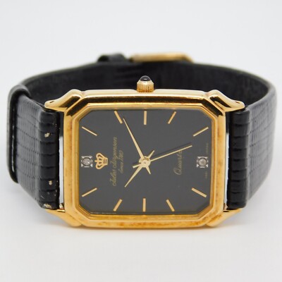 USED Jules Jurgensen Watch Vintage Jules Jurgensen President Mens Watch 35mm 6482NOT  main image 3