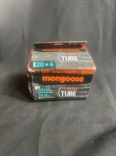 Mongoose Bike Tube for Fat Tire Bicycles Schrader Valve 20x 4 inch Black New