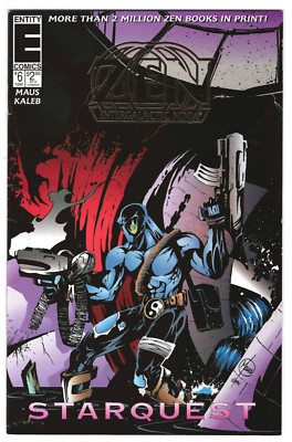 Entity Comics ZEN INTERGALACTIC NINJA STARQUEST #6 first printing