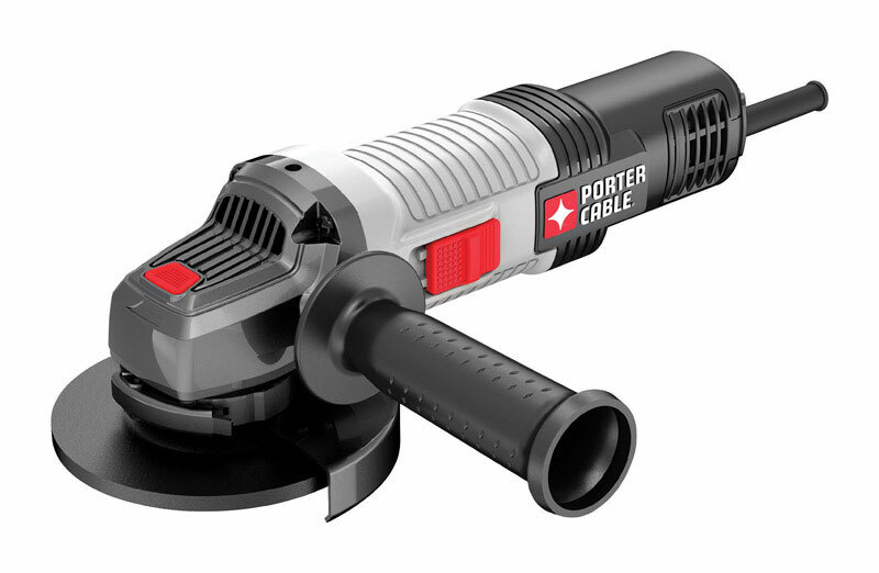 Porter Cable  Corded  6 amps 4-1/2in Angle Grinder  Bare Tool  Slide  12000 rpm