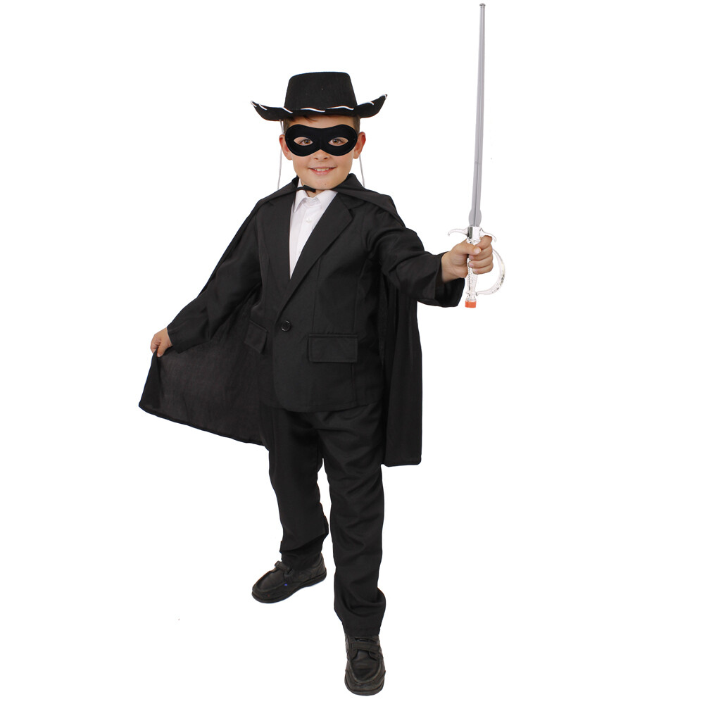DISFRAZ DE BANDIDO MOSQUETERO PARA NIÑOS NIÑOS LADRÓN LADRÓN PELÍCULA HÉROE DISFRAZ DE FANTASÍA