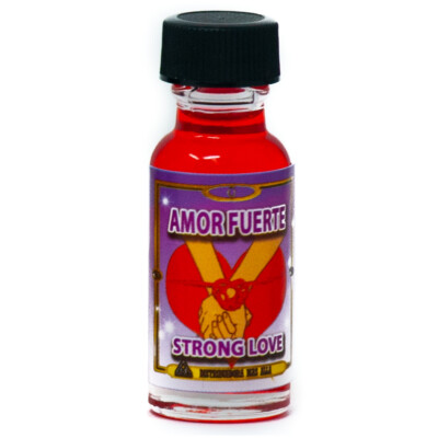 Aceite Amor Fuerte - Strong Love - Anointing Oil - Spiritual And Mystical Oil