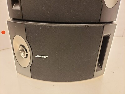 Bose 201 V Left Right Direct Reflecting Wood Finish Bookshelf