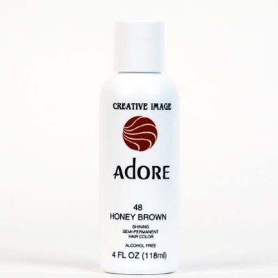 Adore Semi Permanent Hair Color 48 Honey Brown Ebay