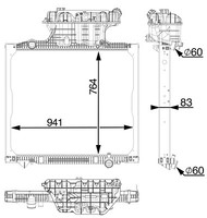 Mahle KüHler WasserküHler FüR Mercedes B-Klasse E-Klasse T-Model Ford W245 S211