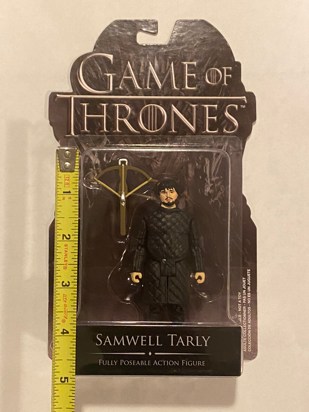 FUNKO ACTION FIGURE Game of Thrones Samwell Tarly 3.75" FULLY POSABLE