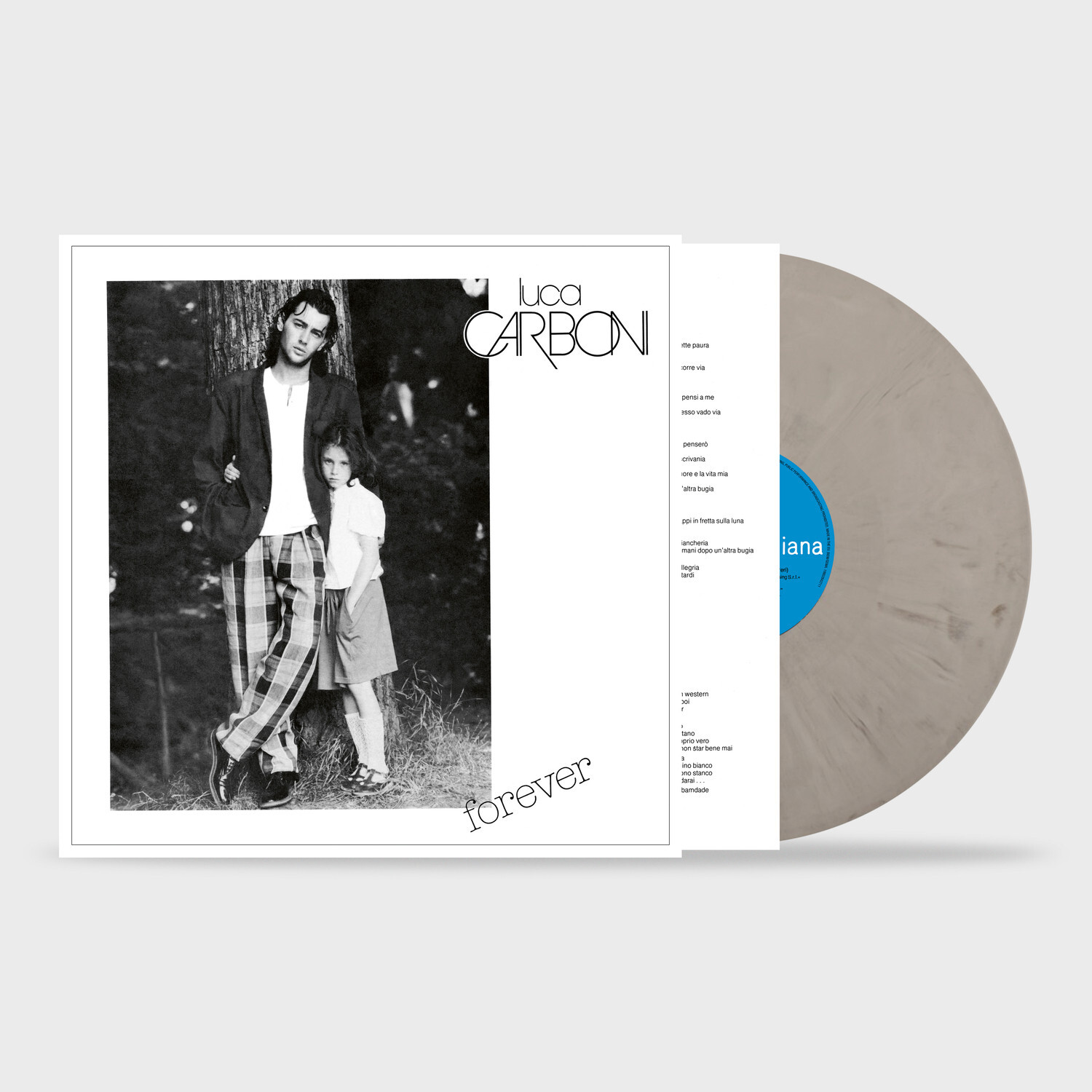 Luca Carboni Forever Vinile Lp 180 Gr. Colorato Bianco e Nero Mix Nuovo