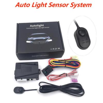 12V Car Headlight Headlamp Automatic Turn ON/OFF Switch Light Sensor Adjustable