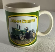 John Deere Green Farmer Glass tractor coffee/tea mug/cup 10oz Hot Or Clod Mug