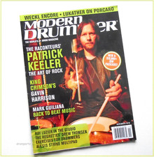 MODERN DRUMMER - Nov  2019 - PATRICK KEELER - THE RACONTEURS + Jeff Porcaro