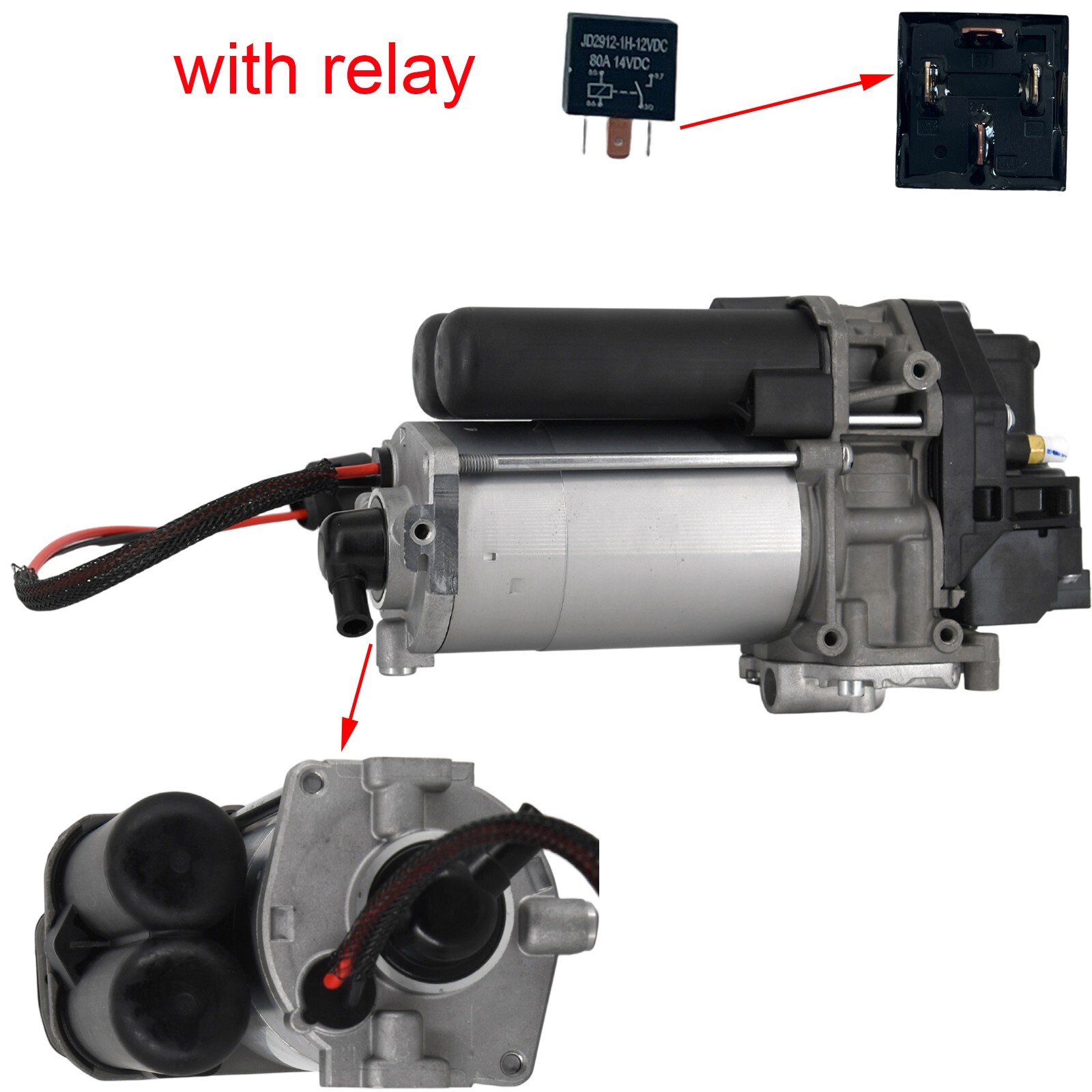 For Bentley Bentayga F4 2016-2020 Air Suspension Air Supply Compressor 4M0616005