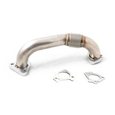 Rudy's Heavy Duty Driver Side Exhaust Up Pipe 01-16 GMC Chevy Duramax Diesel 6.6