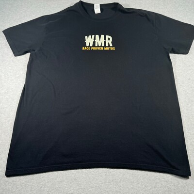 Car Racing Motors Shirt Adult Extra Extra Large Black WMR BRAAAP Hand Crafted