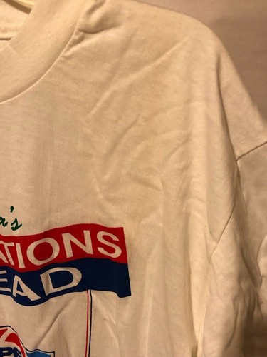 Vintage Pepsi Cola Advertising North Carolina Generations Ahead White L. T Shirt - Picture 4 of 6