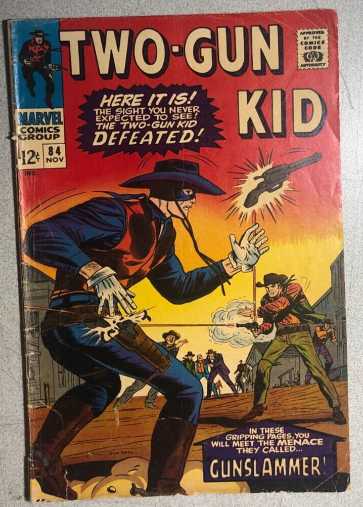 TWO-GUN KID #84 (1966) Marvel Comics VG+ | eBay