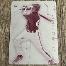 2014 Bowman Sterling Prospects MAX PENTECOST Magenta 1/1 Printing Plate #BSP-42