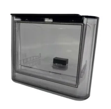 New OEM GE profile opal 2.0 nugget ice maker Ice Bin - Clear Black Transparent