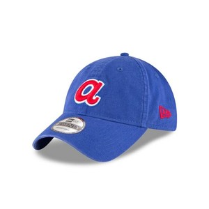 Atlanta-Braves-New-Era-Mlb-9-vinte-Strapback-Ajustavel-Bone-de-Cooperstown-Chapeu-Pai