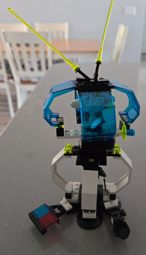 Lego 6899 Space Exploriens Nebula Outpost Figur komplett + bedruckte Anleitung - Bild 4 von 6