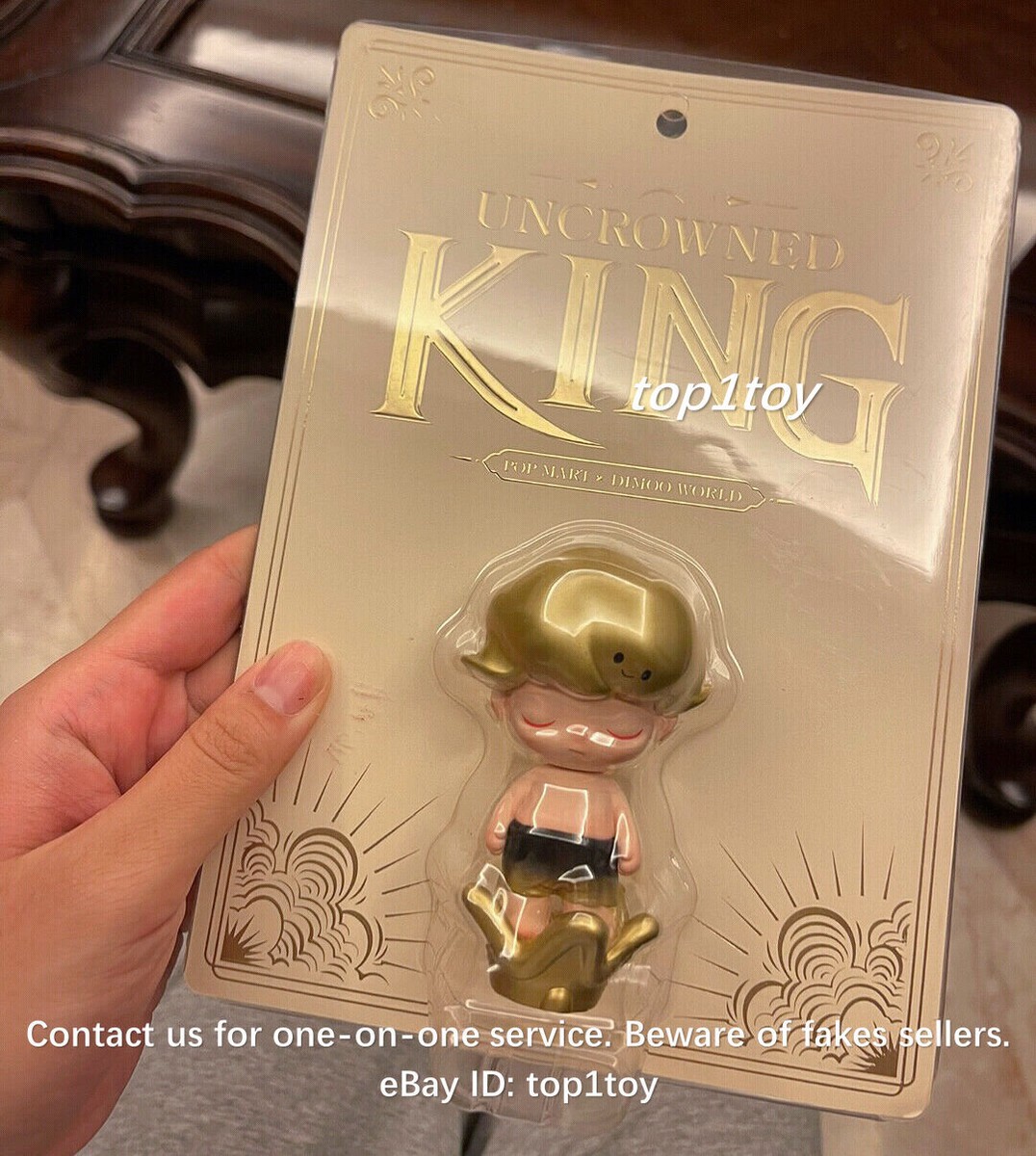 POP MART x DIMOO WORLD Uncrowned King Limited Art Toy | eBay