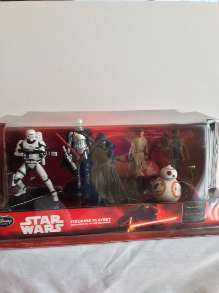 Star Wars: The Force Awakens フィギュア6セット Star Wars By Disney The Force Awakens 6 Figurines Playset New In