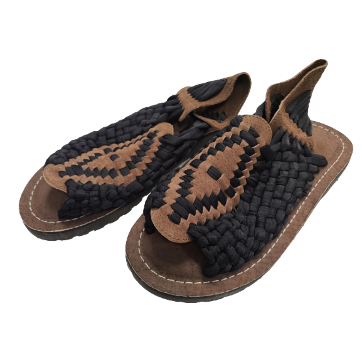 ◆Chubasco◆ CHUBASCO MALAGA CO2010 BLACK CHUBASCO MEN'S SANDLE BLACK HAND MADE IN MEXICO CH-AZTEC
