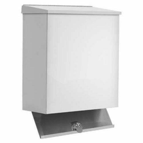 A&J Washroom U 590 1.6 Gal Sanitary Napkin Disposal W/Key Access Panel