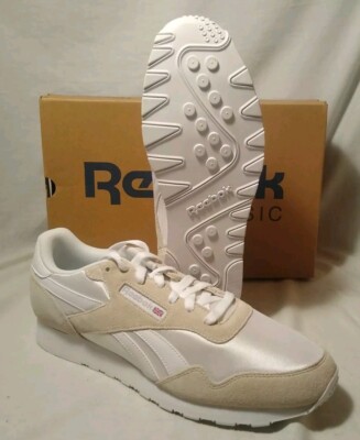 Men's-11 - Reebok Royal Nylon Classic OG White Suede NWB! BD1552 2019 See Below 