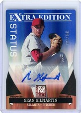 2011 Donruss Elite Sean Gilmartin Braves Status Die Cut #39/50! Sharp Die Cut!