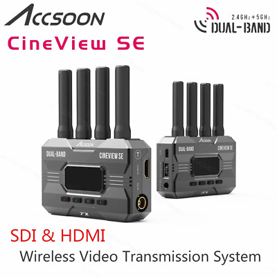Accsoon CineView SE 350m/1200ft Dual SDI HDMI Wireless Video