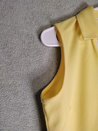 Bolle Tech Womans Tank Top Size M Yellow Mustard Sleeveless Pullover - Picture 9 of 13