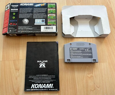 International Superstar Soccer 64 N64 Nintendo 64 I.S.S Boxed & In