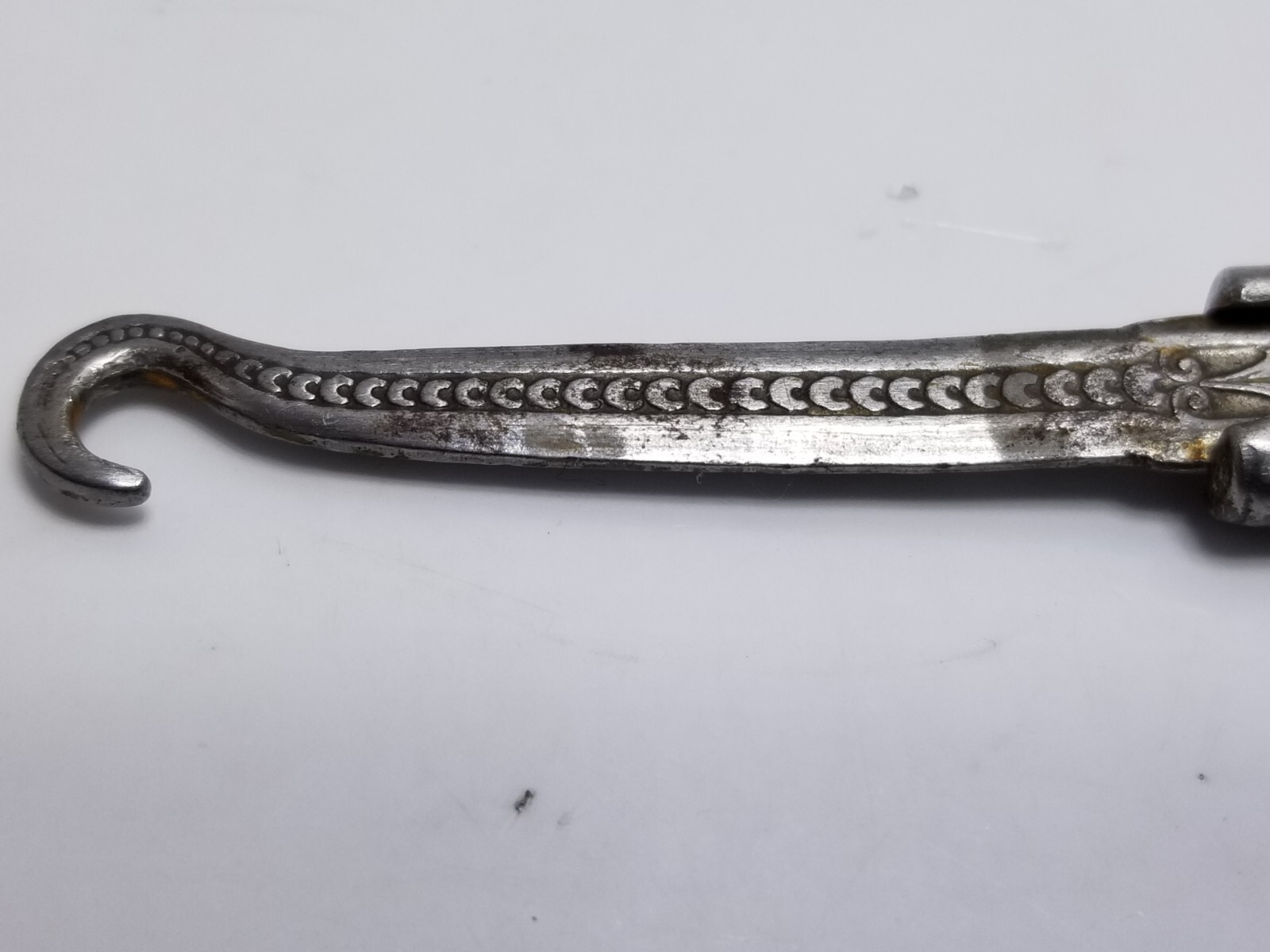 Antique Depose Folding Button Hook Pulling Shoe L… - image 8
