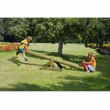 Holzwippe Gartenwippe Wippe aus Holz für Kinder im Garten