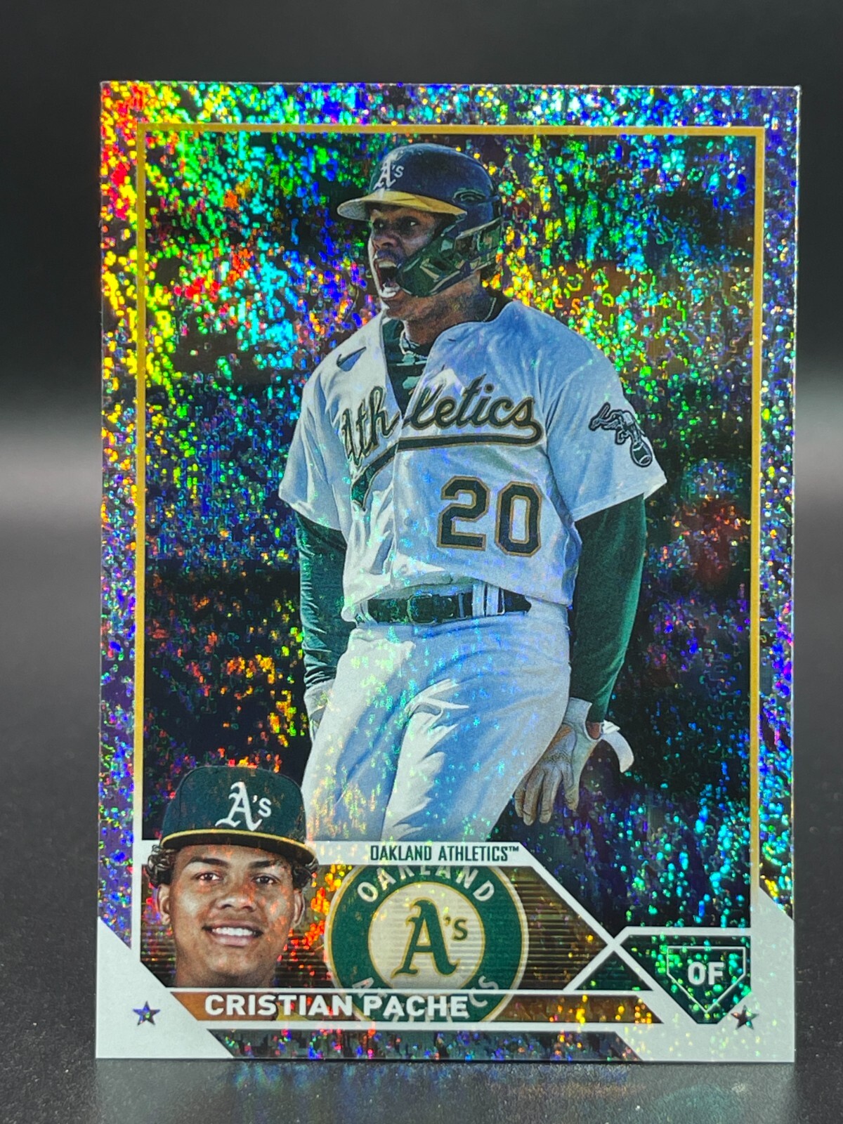 2023 Topps CRISTIAN PACHE Athletics #296 Hobby Foilboard 080/426 Free Shipping