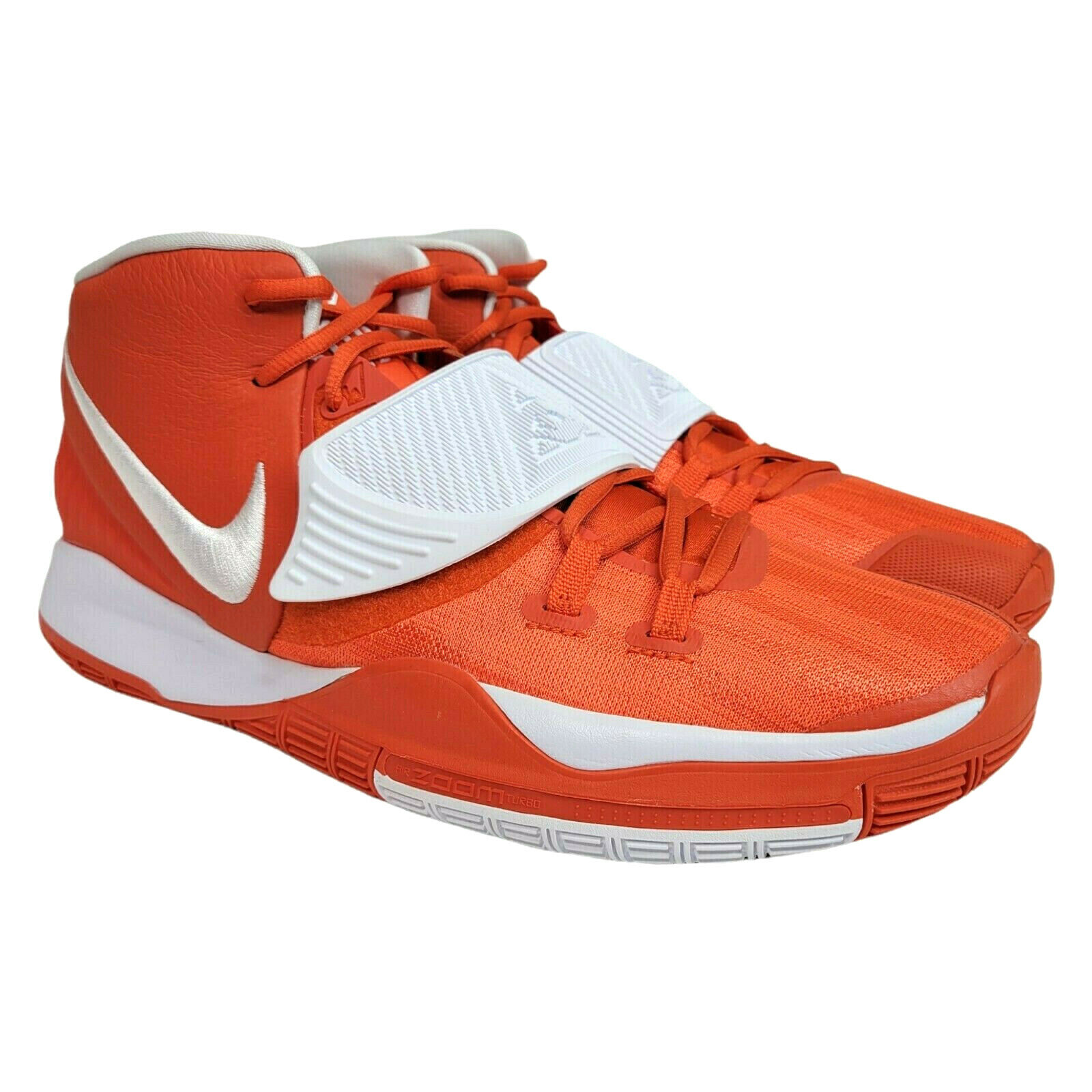 Nike Kyrie 6 TB Promo Mens 13.5 Team Orange White Shoes Sneakers CW4142-802