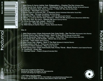 MATT DAREY NOCTURNAL 2010 NEW CD