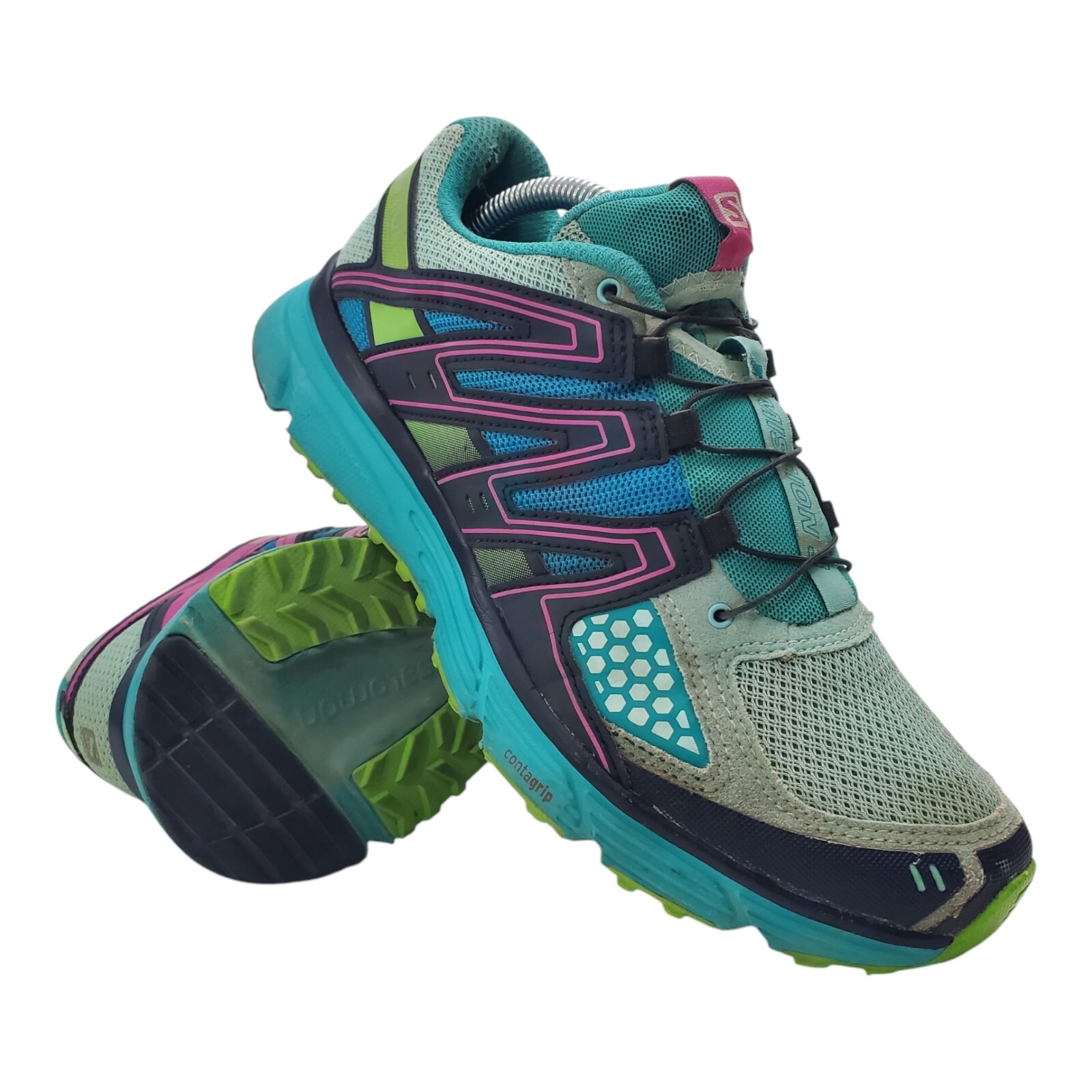 SALOMON Scarpe X MISSION 3 Donna Taglia 10 Multicolore Outdoor Escursionismo Trail 393440