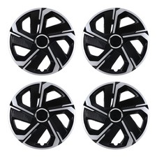 14inch Set Of 4 Wheel Covers Rim Trim Rings Hub Caps Fit R14 Tire Steel Wheels