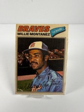 1977 Topps Baseball Patches Cloth Stickers - Willie Montanez #29 Two Star Back
