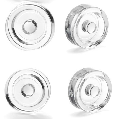 Set mit 4 Bodensteinen für die Gärung Durchmesser 7 cm Gewicht des Glases...
