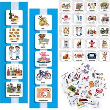 133 Pieces Visual Schedule Cards Daily Routine Home Chore Chart Autism Learni...