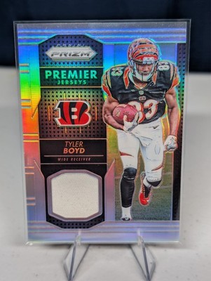2016 Panini Prizm - Premier Jerseys Tyler Boyd Silver Prizm PPJ-TB - (MEM. RC)