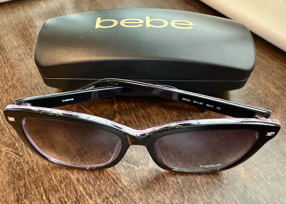 Bebe BB7234 太阳镜 黑色 — 第 2/4 张图片