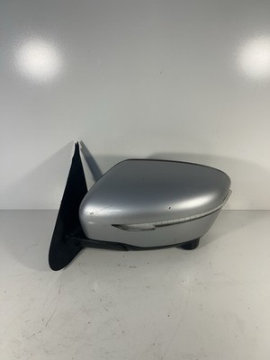 15-17 Nissan Juke Power Side View Mirror Left Driver w Turn & Camera Silver OEM