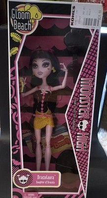 Monster High Gloom Beach Draculaura 11in Fashion Doll Unopened in Box
