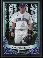 COLT EMERSON 2024 BOWMAN STERLING PROSPECTS RC SEATTLE MARINERS #BSP-33