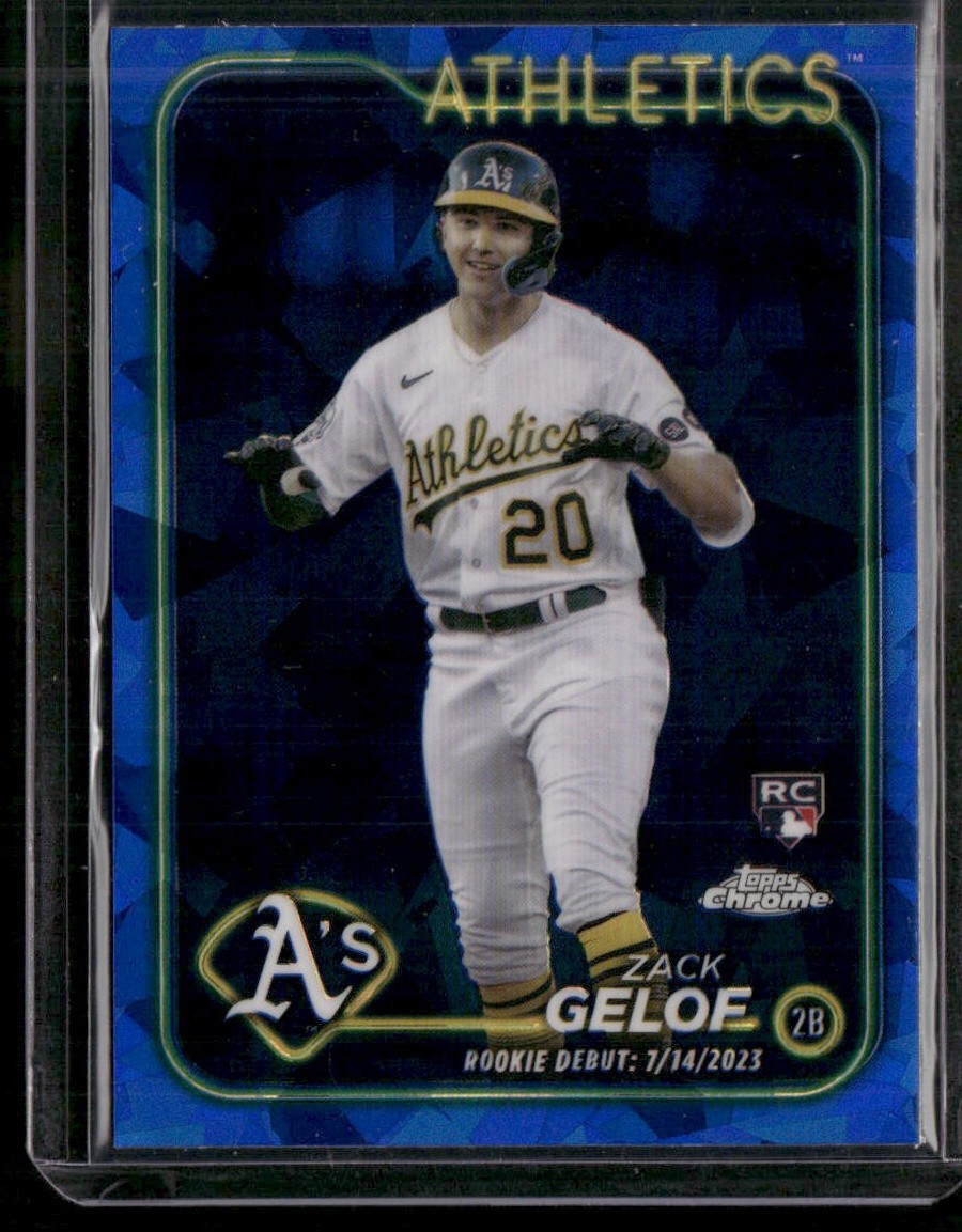 2024 Topps Chrome Update Sapphire Edition #USCS131 Zack Gelof