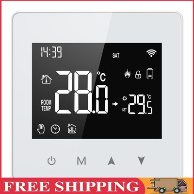 Smartes Thermostat, batteriebetriebenes Zigbee-Thermostat, Tuya-APP-Fernbedienun