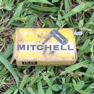 Mitchell 9231 Spinning Reel Tool, Stainless Steel, Yellow/Black, 10mm